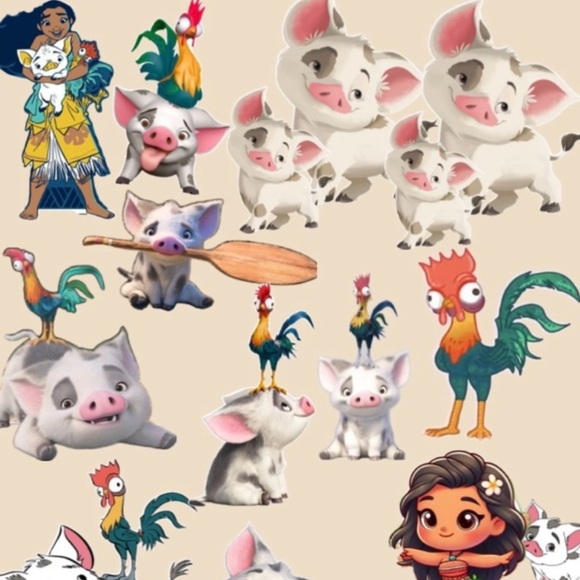 Disney Moana- Sweetest Pig PUA - Picture 10 of 16